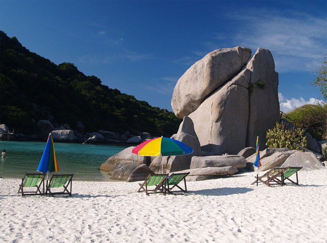 Остров Кох Тао - пляж Koh Nang Yuan - Таиланд