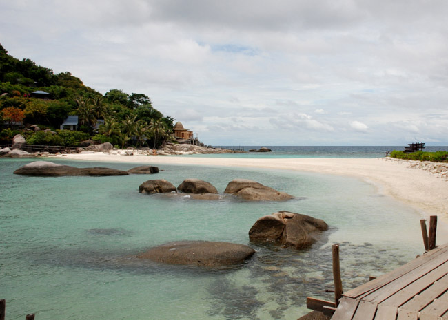 Таиланд Остров Кох Тао - пляж Koh Nang Yuan