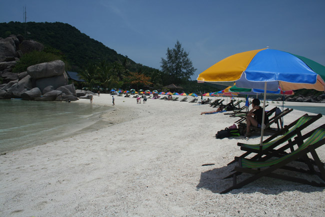Таиланд Остров Кох Тао - пляж Koh Nang Yuan