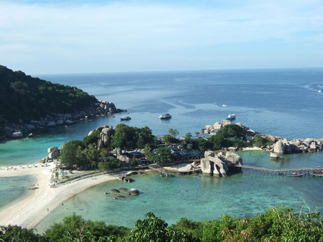 Таиланд Остров Кох Тао - пляж Koh Nang Yuan