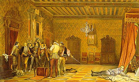 Убийство герцога де Гиза (картина Поля Делароша)