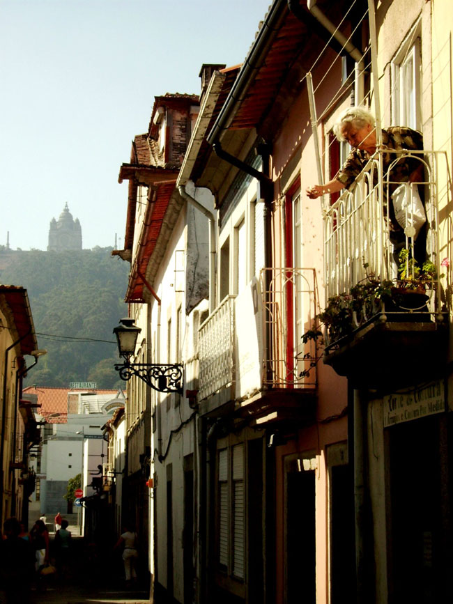 Небольшой городок в Португалии