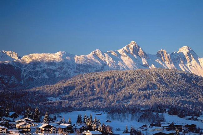Зеефельд - Seefeld - горнолыжный курорт Австрии - фото