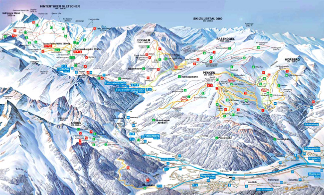 Майерхофен - курорт Австрии - фото takemeskiing.co.uk