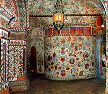 Храм Василия Блаженного внутри - фото