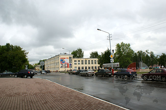 Муром - центр города - улица Московская