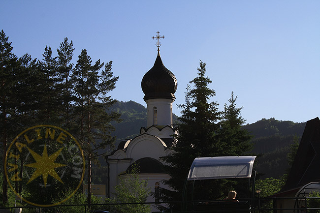 Церковь - часовня - курорт Белокуриха