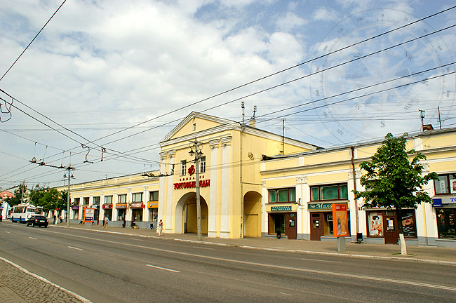 Фото торговых рядов во Владимире