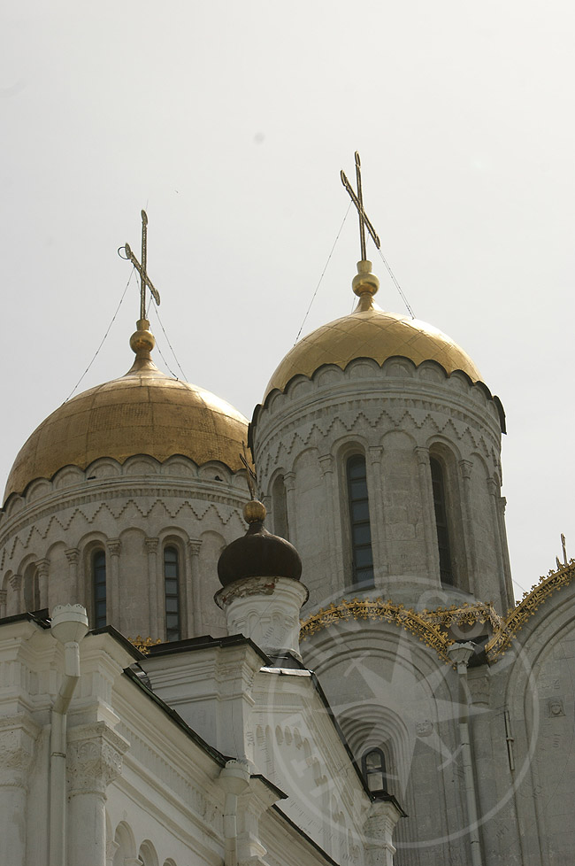 Купола Успенского собора - фотографии