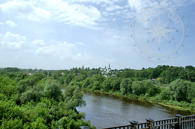 Вид на город Владимир