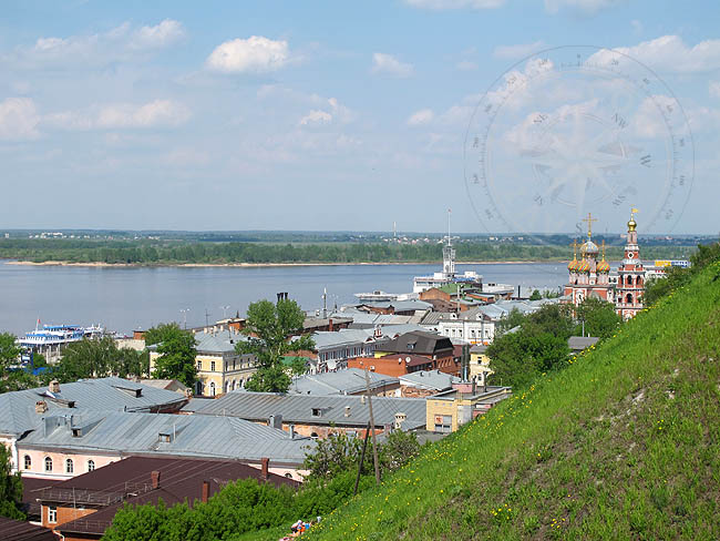 Нижний Новгород - город с высоты