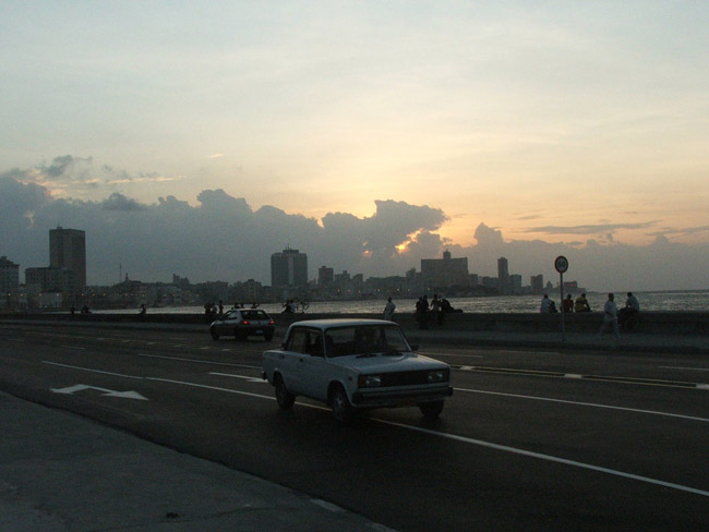 Гавана - малекон - вечер