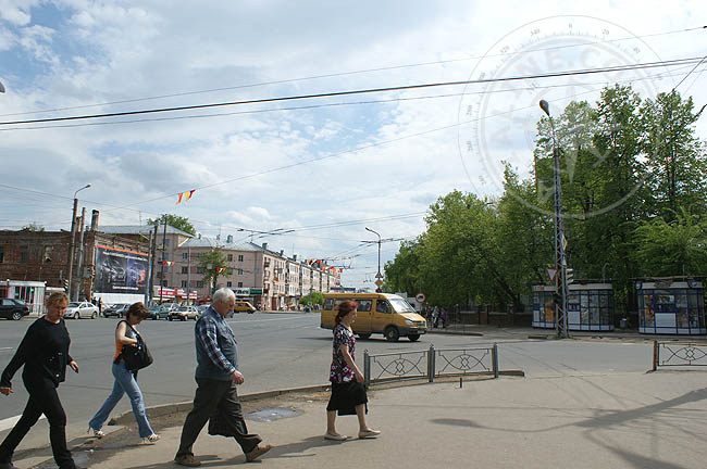 Пешеходный переход в Иваново