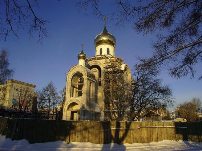 Церковь Георгия Победоносца и иконы Божией Матери 