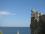 Ласточкино гнездо - Крым - Ялта - вид с берега на замок