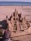 Замок из песка на пляже - Коста Бланка - фото