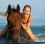 Крит, Греция, девушка на лошади, фото