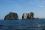 Перед Гурзуфом, в море, видны два небольших островка - Адалары